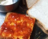 A picture of step 1 of Veggie cheggie Grill Masala Toast.