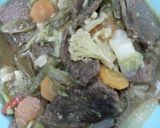 Foto langkah ke 8 dari resep Capcay Daging Sapi.