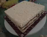 Foto langkah ke 8 dari resep Tiramisu Birthday Cake🎂.