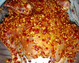 A picture of step 6 of Patakha Chicken.