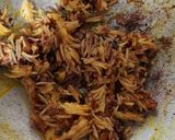 A picture of step 3 of Jamun Rice (tangy flavour).