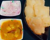लूचई और आलू की सब्जी (luchai aur aloo ki sabzi recipe in Hindi) रेसिपी चरण 7 फोटो