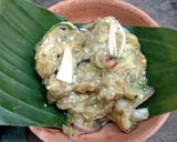 A picture of step 17 of Bharta with lefover watered rice (Panta Bhat).