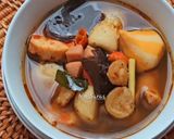 Foto langkah ke 4 dari resep Tomyam Asam Pedas🍲😋_mix Bumbu Instant.