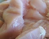 Foto del paso 1 de la receta: Pollo al disco con espinacas