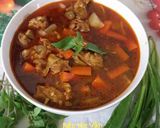 Hình bước làm 4 của món Bánh mì bò kho