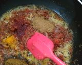 A picture of step 5 of Paneer masala biryani.