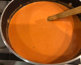 Foto del paso 7 de la receta: Crema de tomates con queso azul