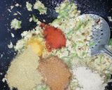 A picture of step 3 of Mixed veg paratha.