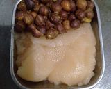A picture of step 8 of Kada Chhole.