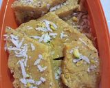 A picture of step 5 of Chaney ki daal ka halwa.