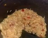 A picture of step 3 of Carrot rice.