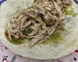 Foto del paso 3 de la receta: Fajitas de pollo asado de aprovechamiento