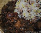 A picture of step 17 of Persian cucumber stew.