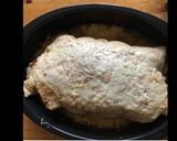 Une image de l'étape 6 de Italian flatbread farci en roulé au veau oignons caramélisés champignons fromage et épices.