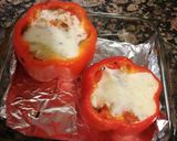Foto del paso 5 de la receta Pimientos rellenos de verduras y queso