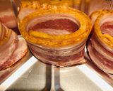A picture of step 1 of Candied Sweet and Savory Bacon Rolls 🥓.