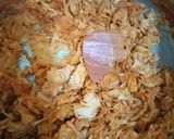 A picture of step 3 of Tikka roll.