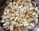 Une image de l'étape 1 de Gratin de cardon/potimarron.