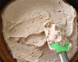 Gesztenyés mascarponés torta meggyzselével a tetején recept fázis 6 fotója