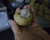 A picture of step 5 of Kakara (Odia Pitha).