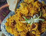A picture of step 17 of Mutton Tahiri.