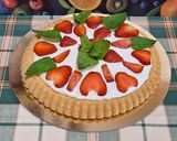 Epres 🍓gyümölcstorta fehércsokoládés krémmel.🍓💖🍓 recept fázis 9 fotója