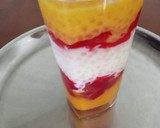 மேங்கோ சாகோ டெஸர்ட் (Mango choco Dessert Recipe in tamil) ரெசிபி ஸ்டேப் 15 புகைப்படம்