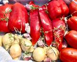 Sos z pieczonych warzyw 🌶🧄🧅🍅🌱 krok przepisu 1 zdjęcie