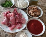 Foto del paso 1 de la receta: Conejo en salsa (con guarnición)