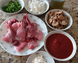 Foto del paso 1 de la receta: Conejo en salsa (con guarnición)