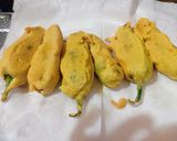 मिर्ची पकोड़ा (mirchi pakoda recipe in Hindi) रेसिपी चरण 3 फोटो