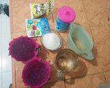 Foto langkah ke 1 dari resep Puding buah naga.