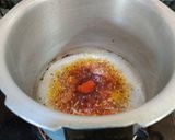 A picture of step 3 of LASANIYA BATATA nu SHAAK...