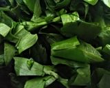 Tejszínes medvehagyma főzelék #glutenmentes #laktózmentes recept fázis 1 fotója