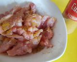 Foto del paso 1 de la receta Salteado de pollo y arroz al curry