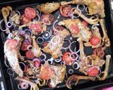 A picture of step 3 of Oven grilled kienyeji chicken.