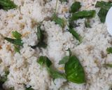 Foto langkah ke 2 dari resep Nasi Bakar Teri Kemangi.