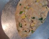 A picture of step 2 of Aloo ke kabab.