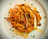 Foto del paso 16 de la receta: Arroz meloso con setas y sobrasada