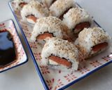 Foto del paso 13 de la receta: Sushi Philadelphia Roll (con salmón ahumado)