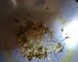 A picture of step 1 of Mooli Sabji without Onion.