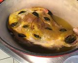 Une image de l'étape 5 de Gigot de chevreau confit au pruneaux et curry.