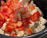 A picture of step 3 of Tofu Tomato Soup.