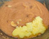 A picture of step 8 of Kesari Sheera.