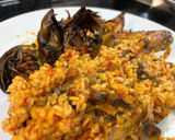 Foto del paso 10 de la receta: Arroz con alcachofas y pollo en Airfryer Cosori