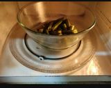A picture of step 1 of Shevgyachi Kadhi (Drumstick beans Kadhi).