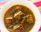 A picture of step 17 of Lauki kofta.
