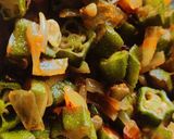 भिंडी दो प्याजा (bhindi do pyaza recipe in hindi) रेसिपी चरण 4 फोटो