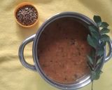 A picture of step 7 of Panch phoran Masoordal.